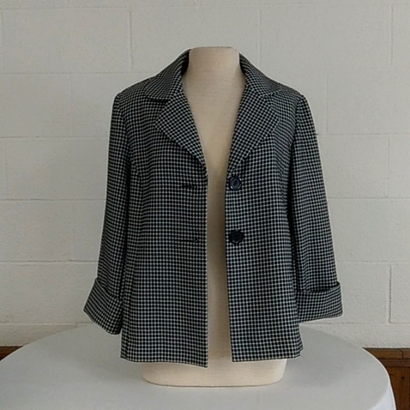 Ladies black and white Sweet Suit, Jacket, Sz 14 - Picture 1 of 5